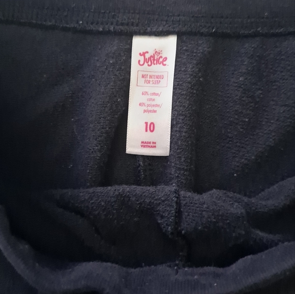 Justice Black Shorts - Picture 3 of 3